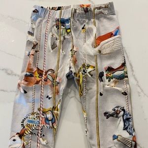 Molo baby girl’s carousel print leggings